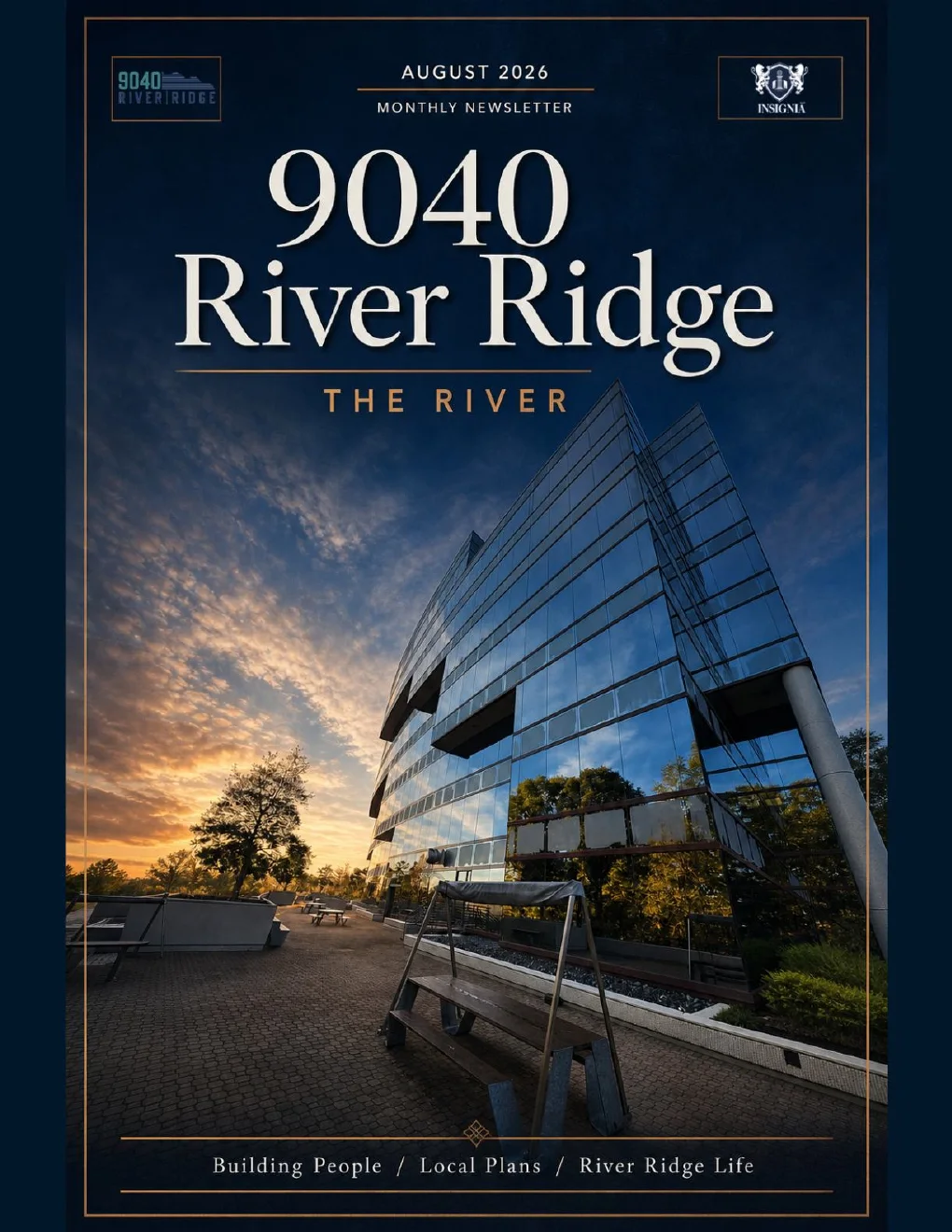 Finished Insignia property newsletter cover